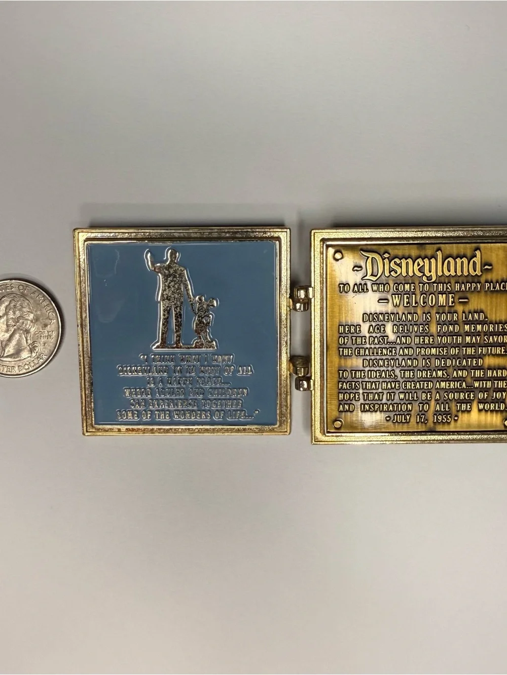 Walk in Walt's Disneyland Footsteps Collectible Disney trading pin